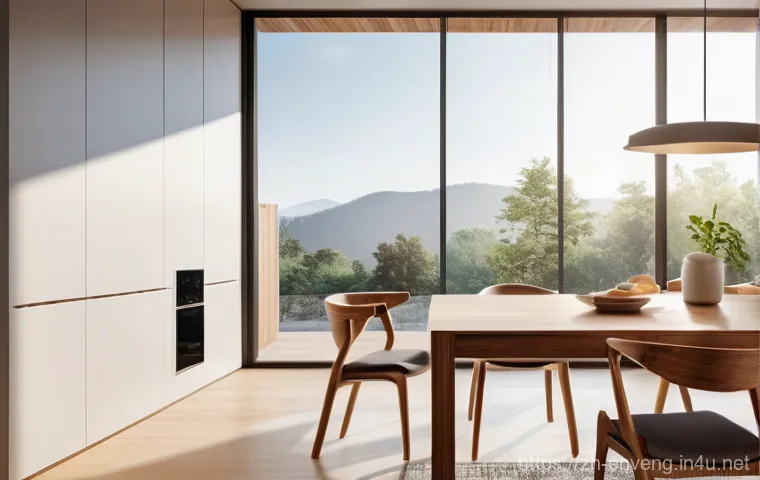 환경오염과 미세먼지 - 5: Low." The overall atmosphere is dynamic yet clean, emphasizing a vigilant awareness of unseen env...