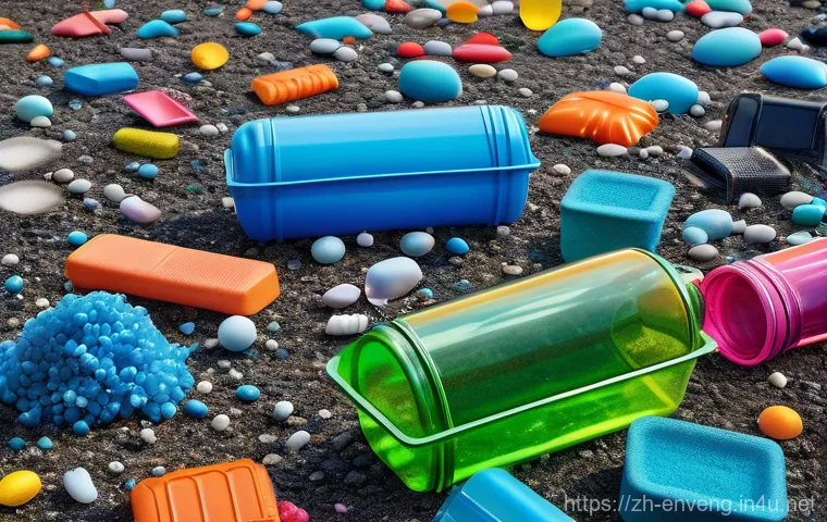 자원 회수 기술 - **Prompt 1: Futuristic AI-Driven Waste Sorting Facility**
    A brightly lit, ultra-modern recycling...